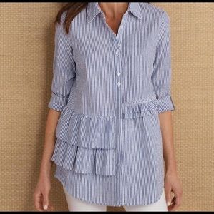Soft Surroundings striped shirt 3x